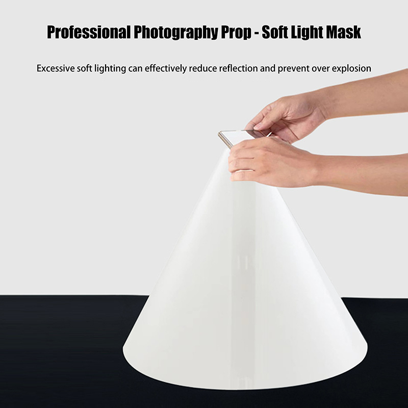 Jewelry Photography Lighting Kit - Difusor cónico para fotografía, accesorios de