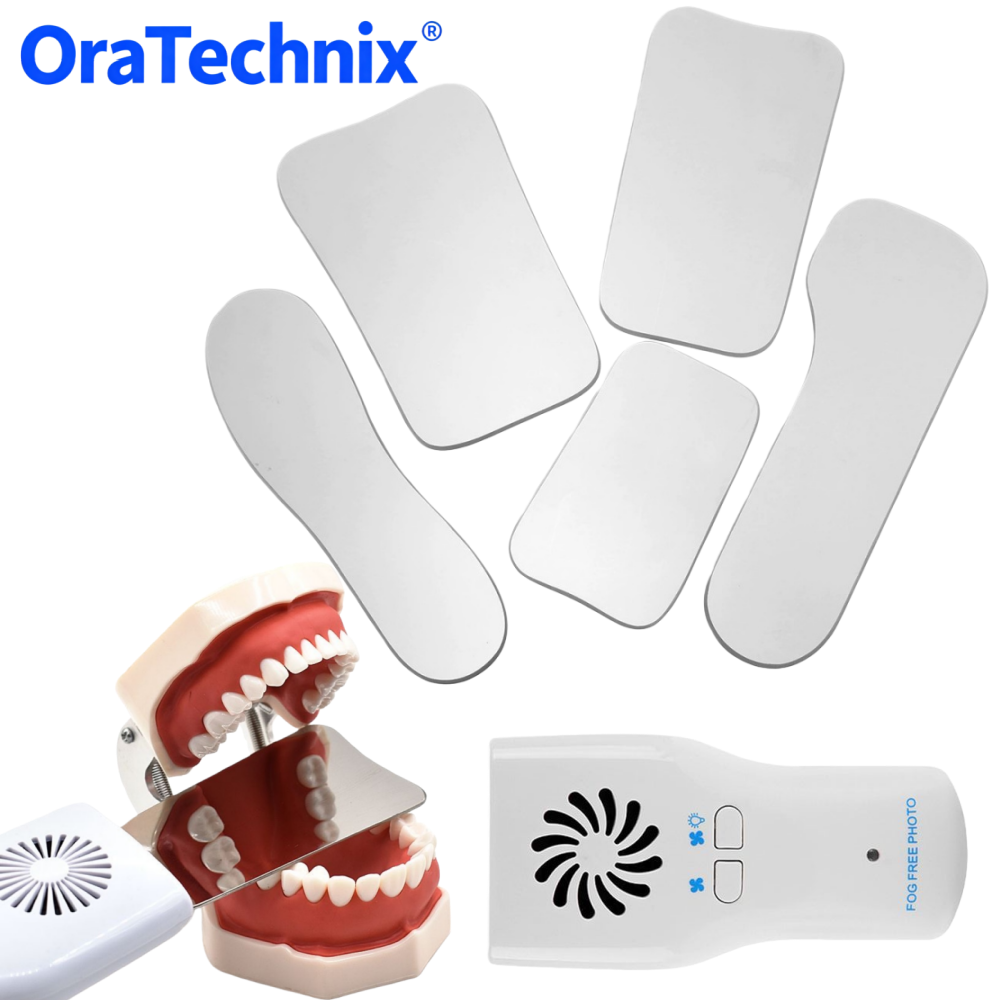 Photography Lighting Reflector - Juego de Espejos Dentales Antivaho con