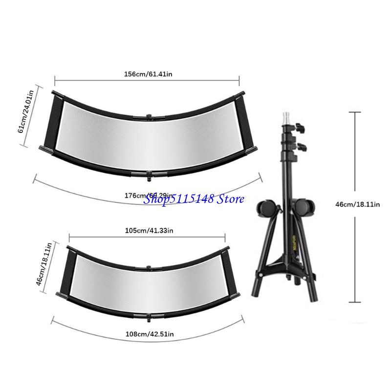 Photography Lighting Reflector - Herramienta iluminación estudio reflector fotografía curvada