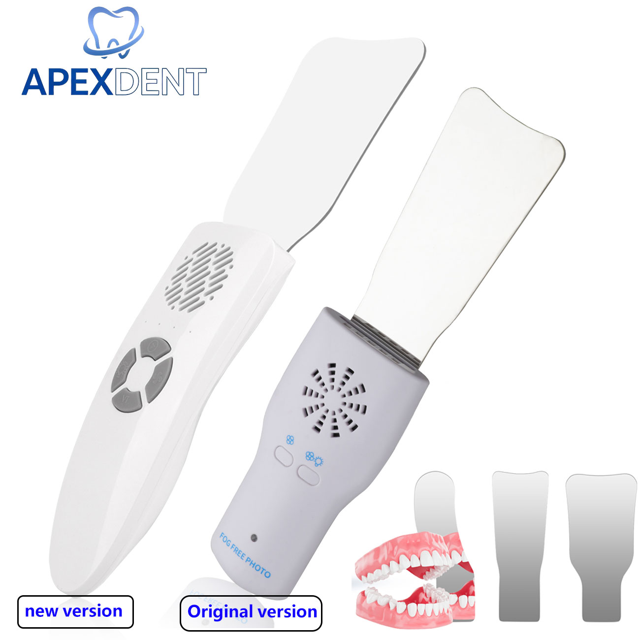 Photography Lighting Reflector - Kit de Espejos Dentales Antivaho con