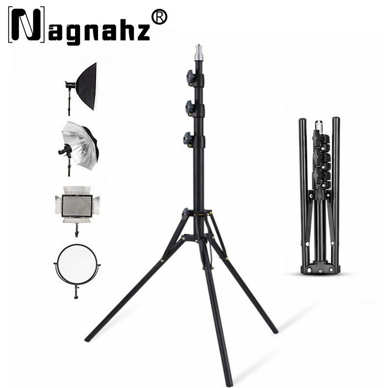 Photography Lighting Mount - NAGNAHZ-trípode de aleación de aluminio para