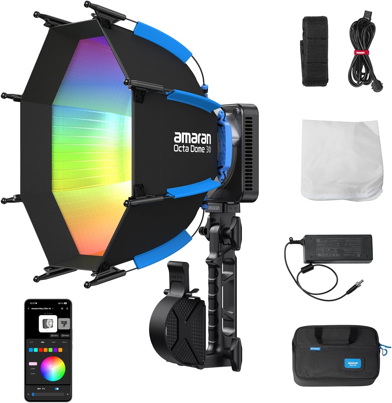 Photography Lighting Mount - Luz de Video LED RGB de