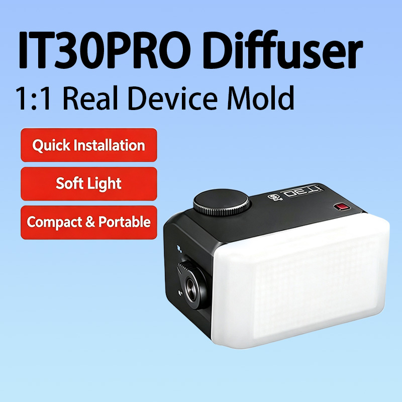 Photography Lighting Modifiers - Difusor de flash portátil con cubierta
