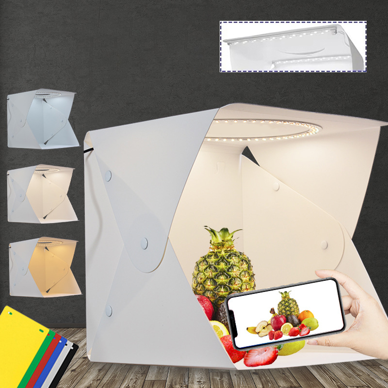 Softbox Portable Strip - Mini cabina de fotos plegable Softbox