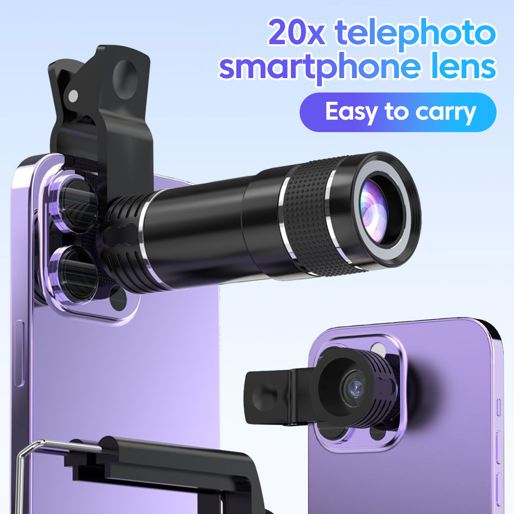Lighting In Photography Definition - Lente Teleobjetivo Universal 20x para Teléfono,