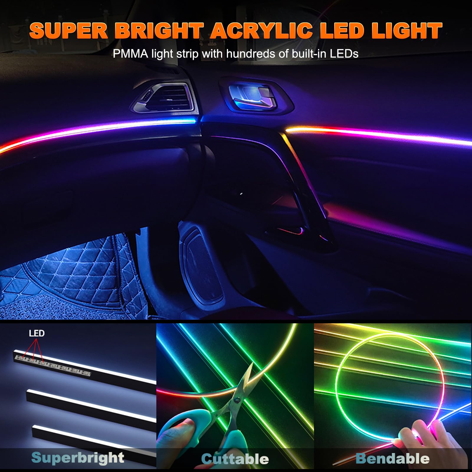 Tira de luces LED RGB para Int - Interior Photography Lighting reseña y precio