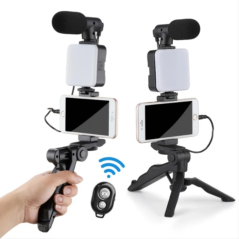 Kit de vlogging para teléfono  - Photography Led Lighting Kit reseña y precio