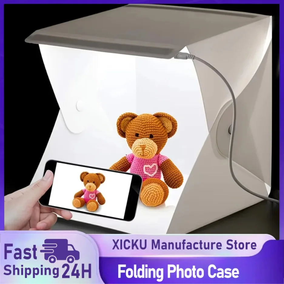 Nuevo Mini cabina de fotos ple - Softbox Portable Strip reseña y precio