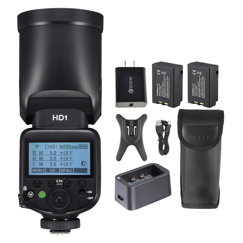 JINBEI HD-1 Flash de Cabeza Re - Photography Lighting reseña y precio