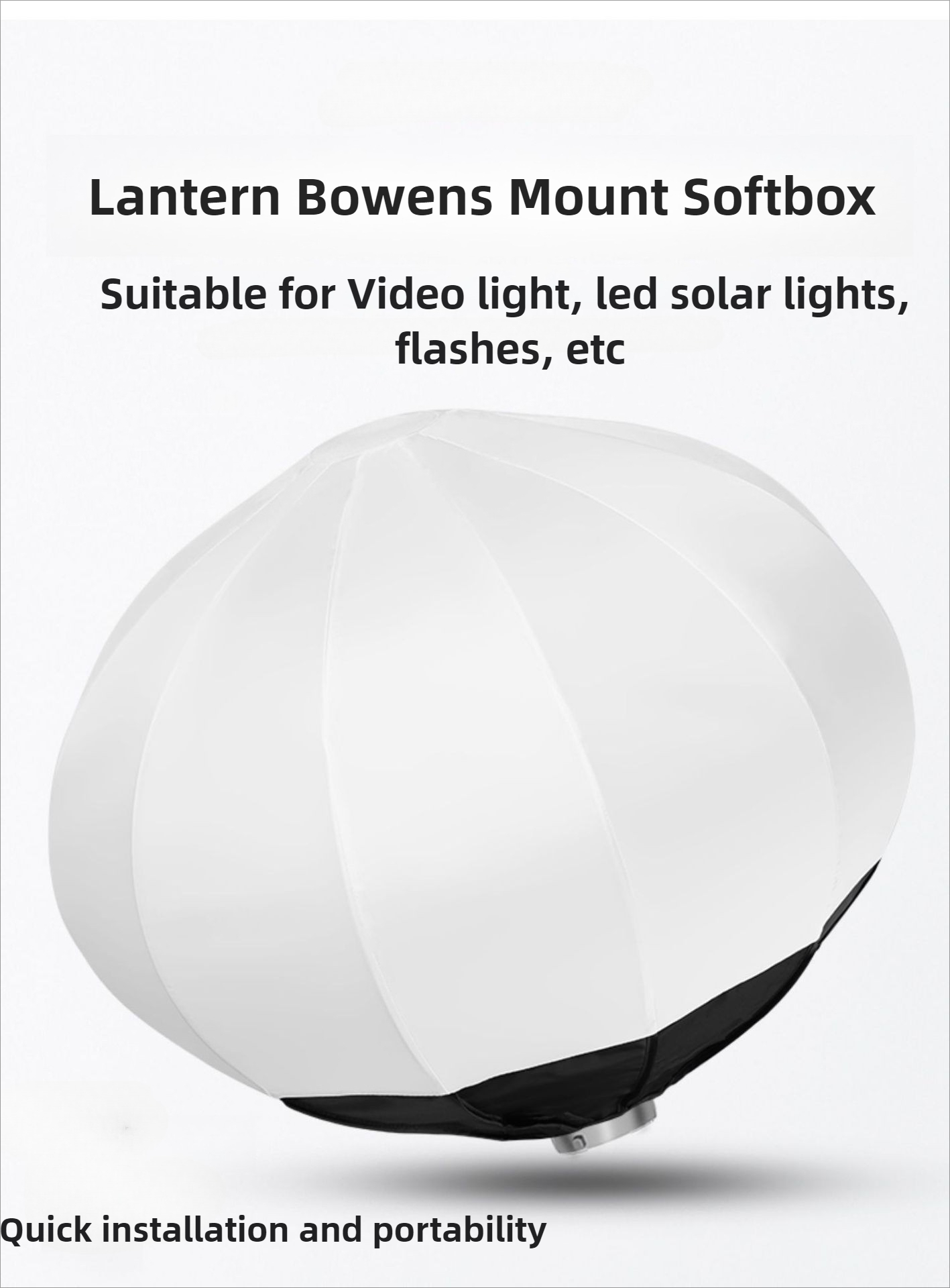 Softbox Globo de 55cm 65cm con - Photography Lighting Modifiers reseña y precio