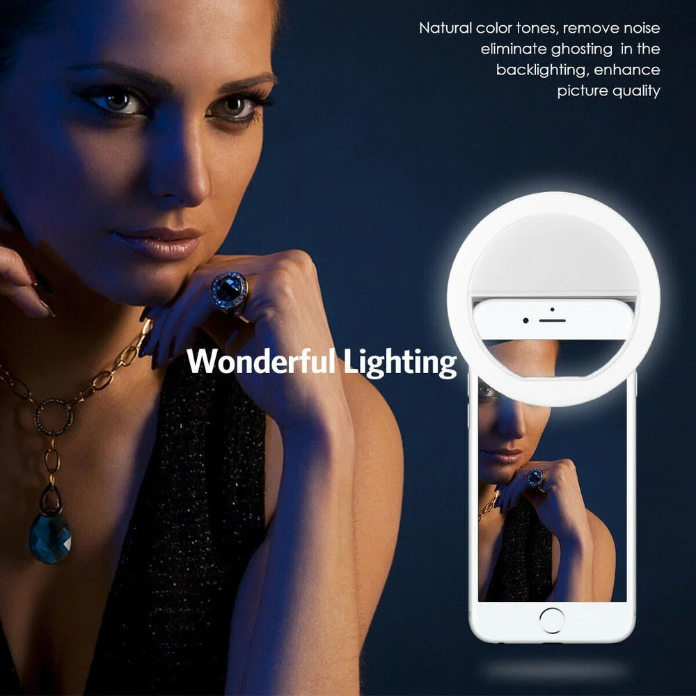 Luz LED de relleno para selfie - Photography Lighting Indoor reseña y precio