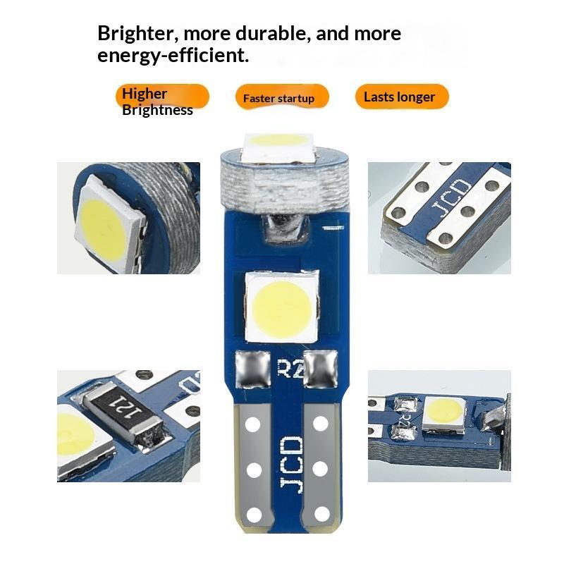 10 Bombillas LED T5 Canbus W3W - Interior Photography Lighting reseña y precio