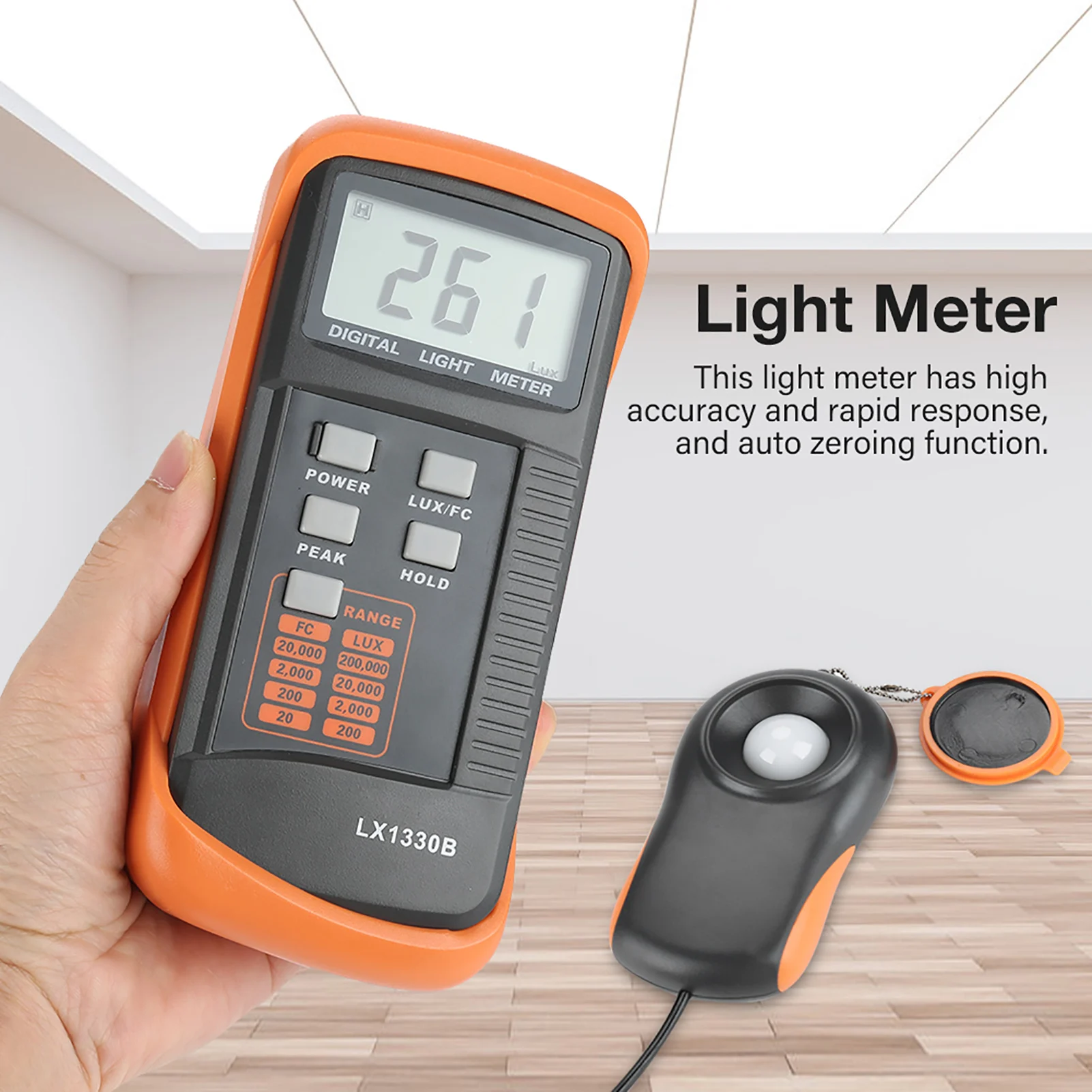 Medidor de Luz Digital LX1330B - Photography Lighting Test reseña y precio