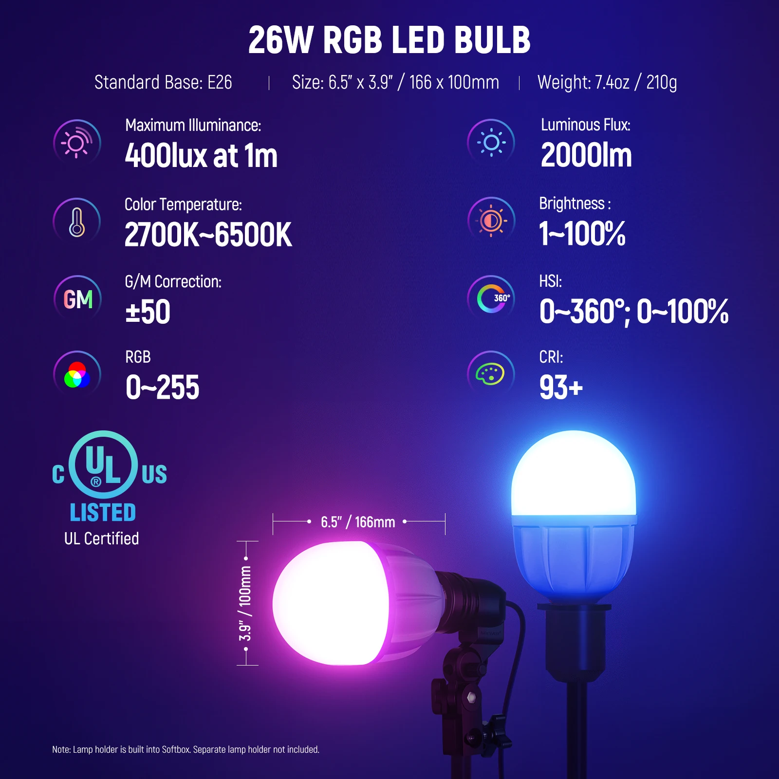 Kit de Iluminación con Softbox - Lighting Effect In Photography reseña y precio