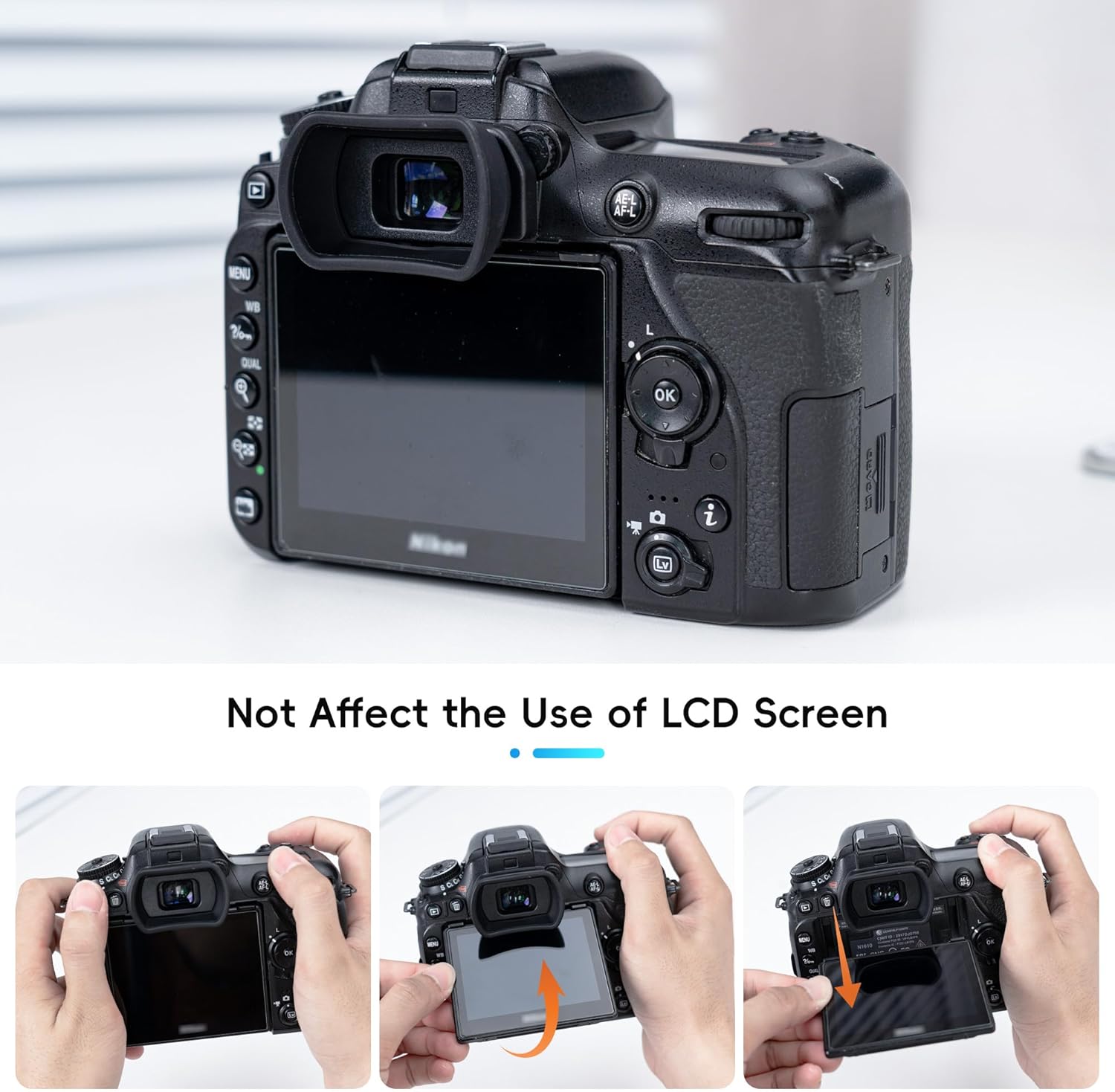 Visor ocular de cámara para Ni - Nikon Camera D3500 reseña y precio