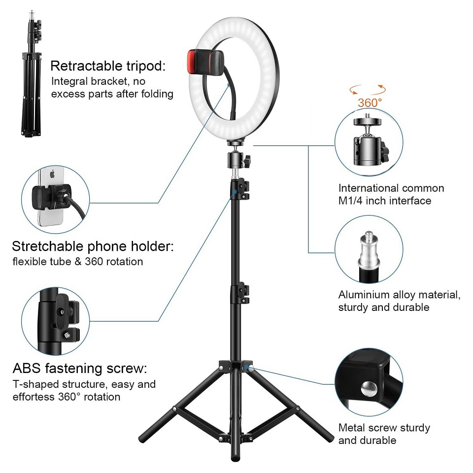 Anillo de luz para Selfie de 1 - Lighting Effect In Photography reseña y precio