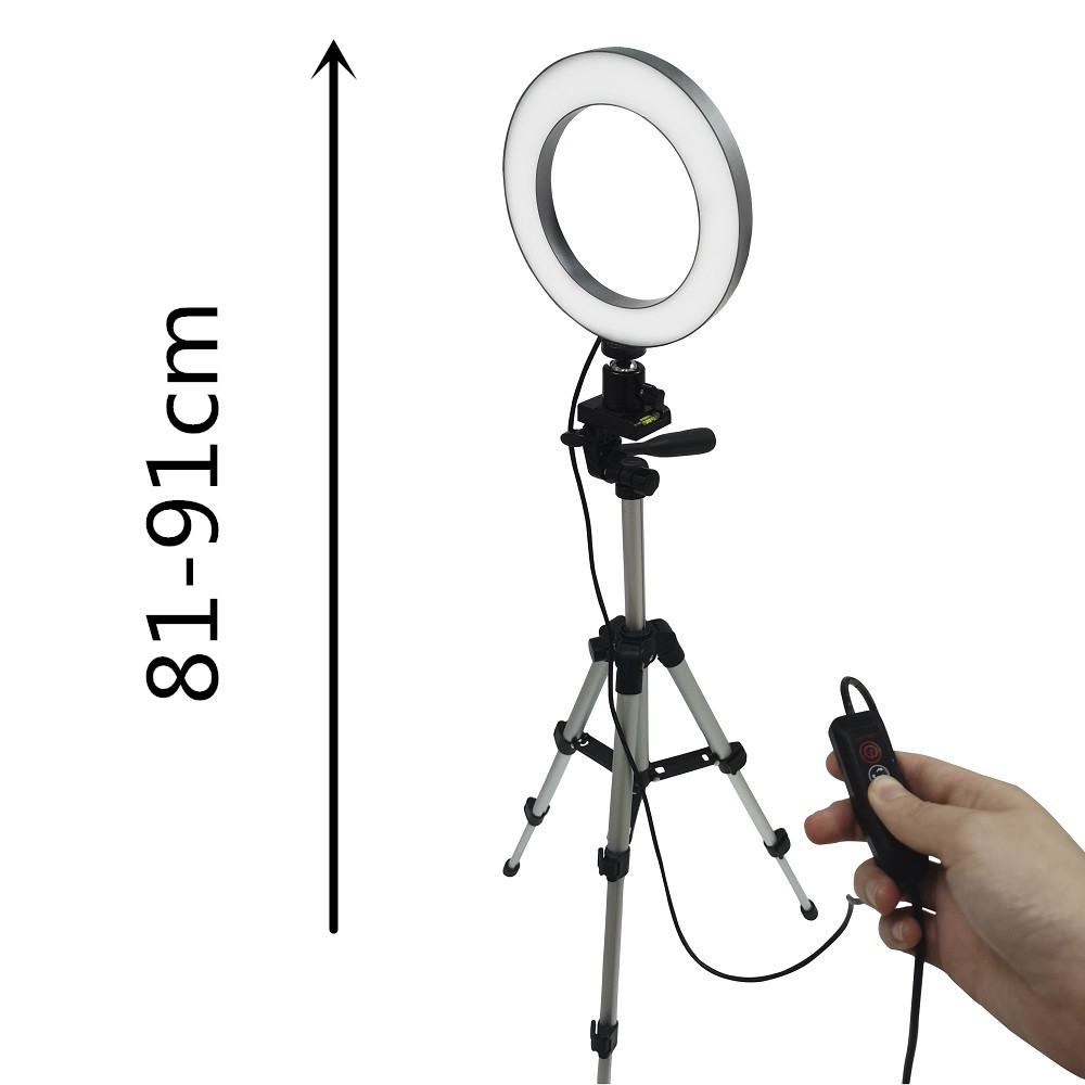 Anillo de luz LED para selfies - Photography Lighting Reflector reseña y precio