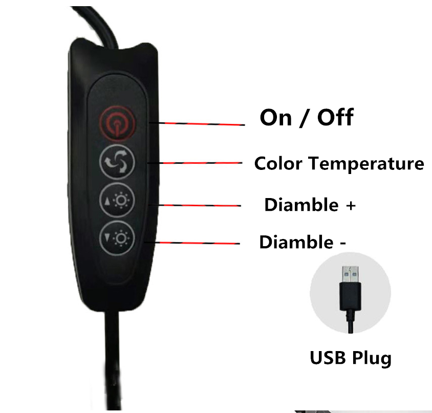 Anillo de luz LED para selfies - Photography Lighting Reflector reseña y precio