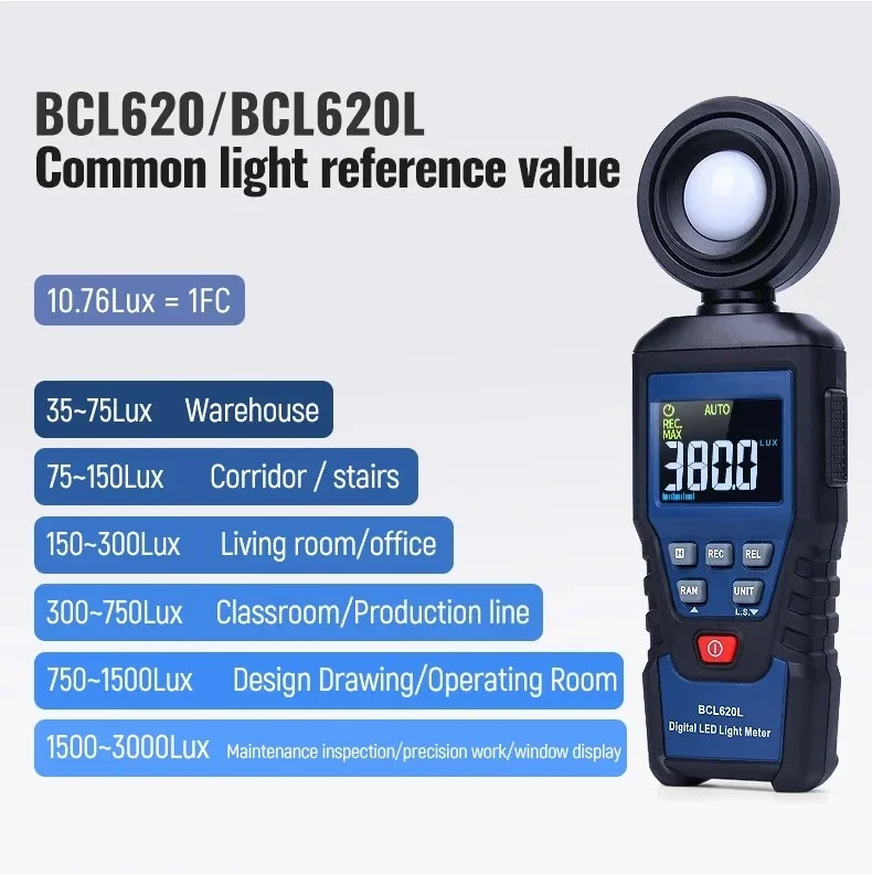 Fotómetro Digital A-BF BCL620L - Photography Lighting Test reseña y precio