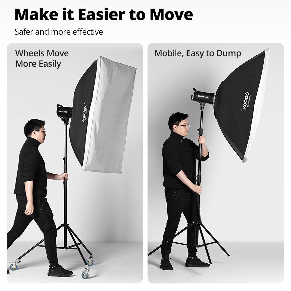 AMBITFUL-Juego de ruedas girat - Photography Lighting Setup reseña y precio