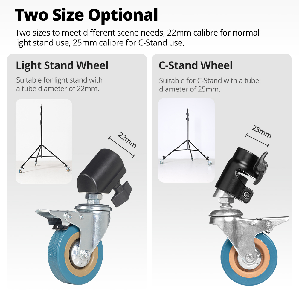 AMBITFUL-Juego de ruedas girat - Photography Lighting Setup reseña y precio