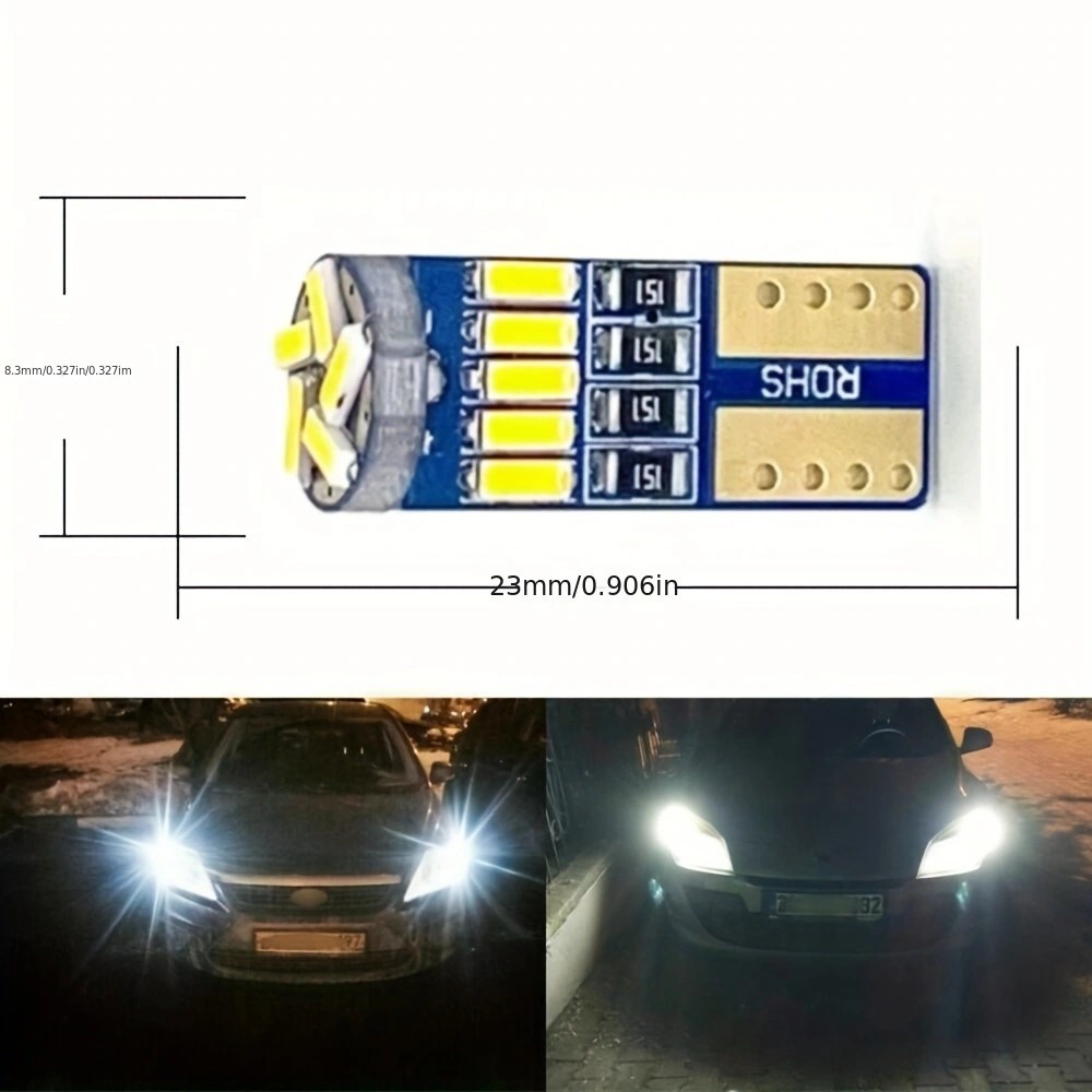 10 luces LED T10 4014 15SMD pa - Interior Photography Lighting reseña y precio