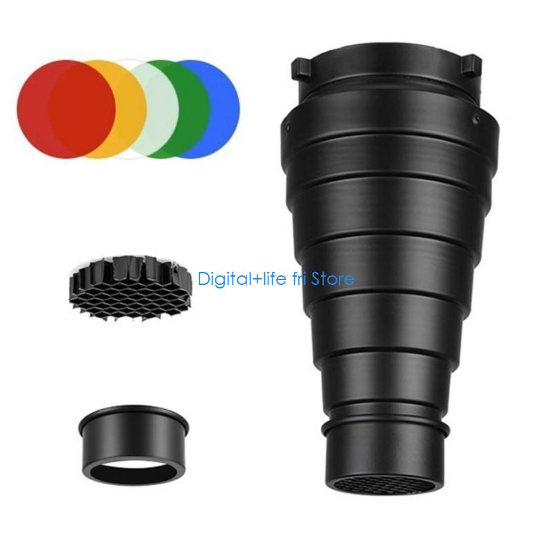 Snoot Metal para fotografía E0 - Photography Lighting Modifiers reseña y precio