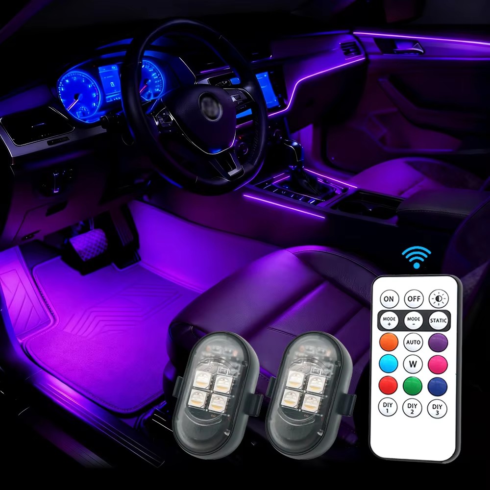 Luces Interiores RGB para Auto - Interior Photography Lighting reseña y precio