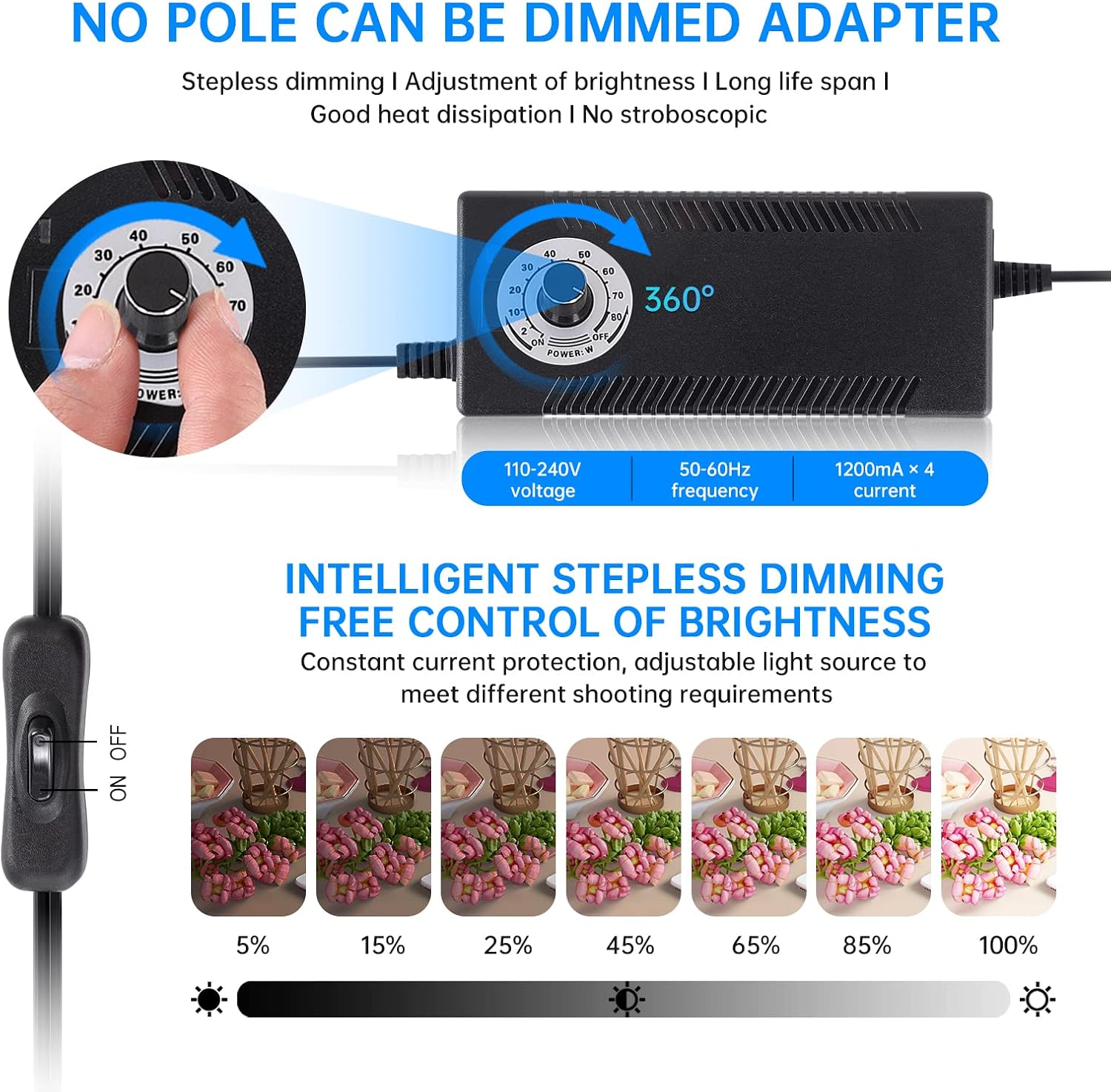 Carpa de Luz LED Regulable par - Photography Led Lighting Kit reseña y precio