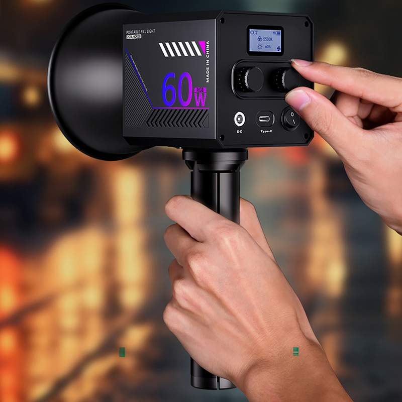 Luz de Video RGB de 60W, Luz L - Photography Lightning reseña y precio