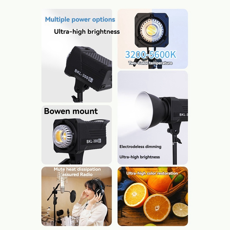 Luz de Video Bi-LED de 300W, I - Photography Lighting Indoor reseña y precio