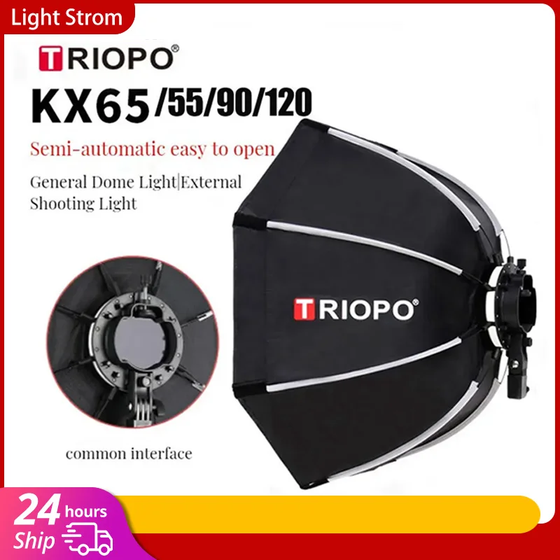 TRIOPO KX 65cm 90cm Softbox oc - Photography Lighting Box reseña y precio