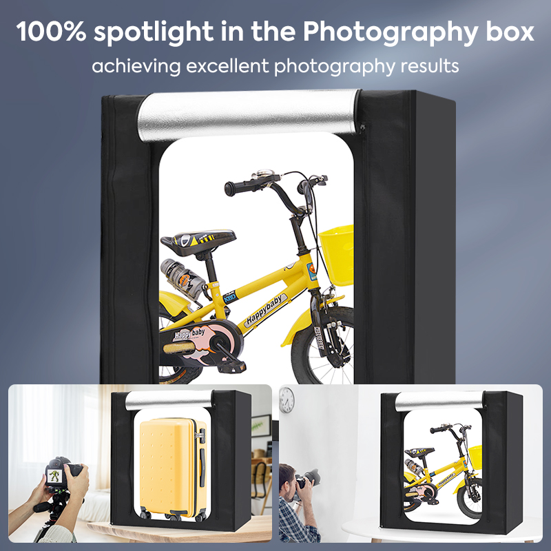 Kit de caja de fotos para estu - Photography Led Lighting Kit reseña y precio
