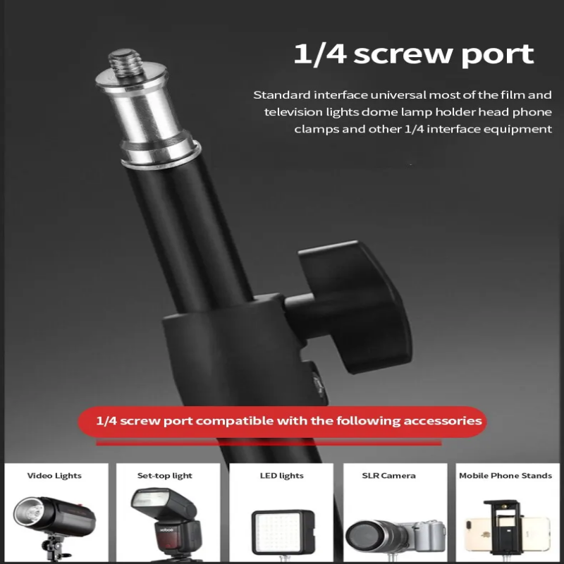 Soporte de luz de aleación de  - Photography Lighting Setup reseña y precio