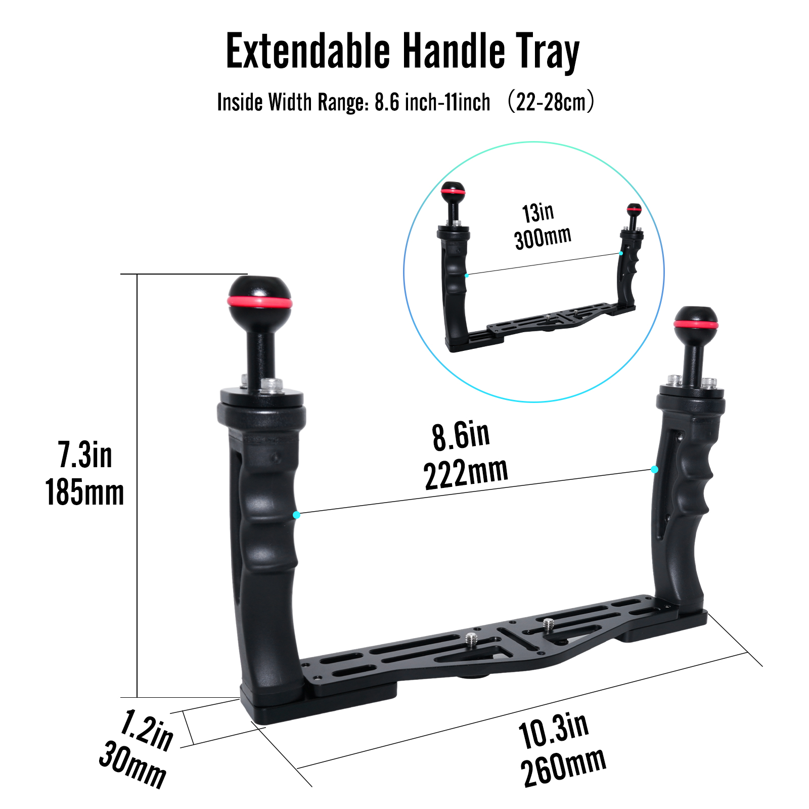 Kit de Fotografía Subacuática  - Photography Lighting Setup reseña y precio