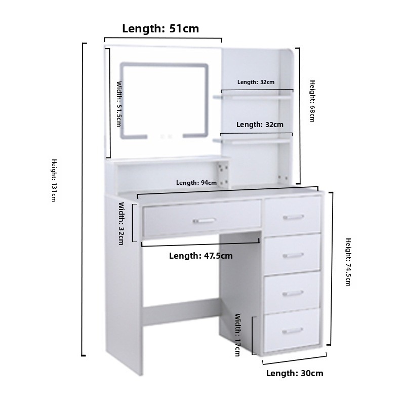 Tocador, mesa con espejo, ilum - Photography Lighting Test reseña y precio